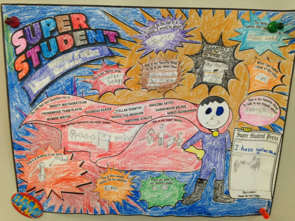 Super Duper Super Heroes - Third Grade Super Learners- We Learn. What's ...