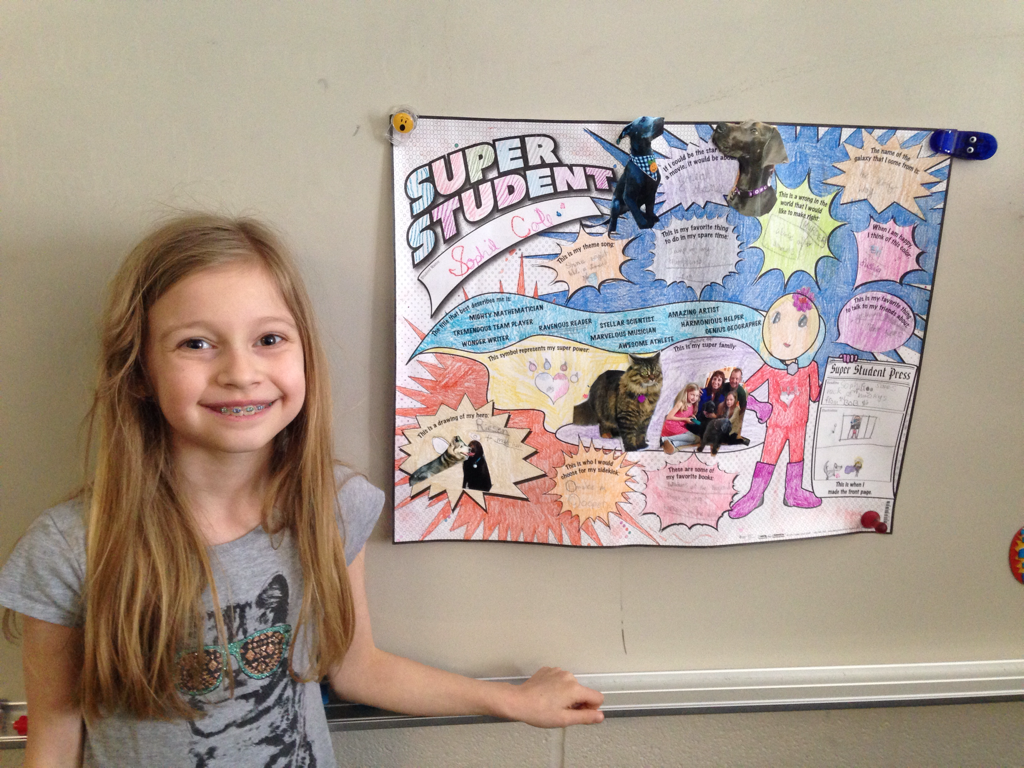 Super Sophie! - Third Grade Super Learners- We Learn. What's your ...